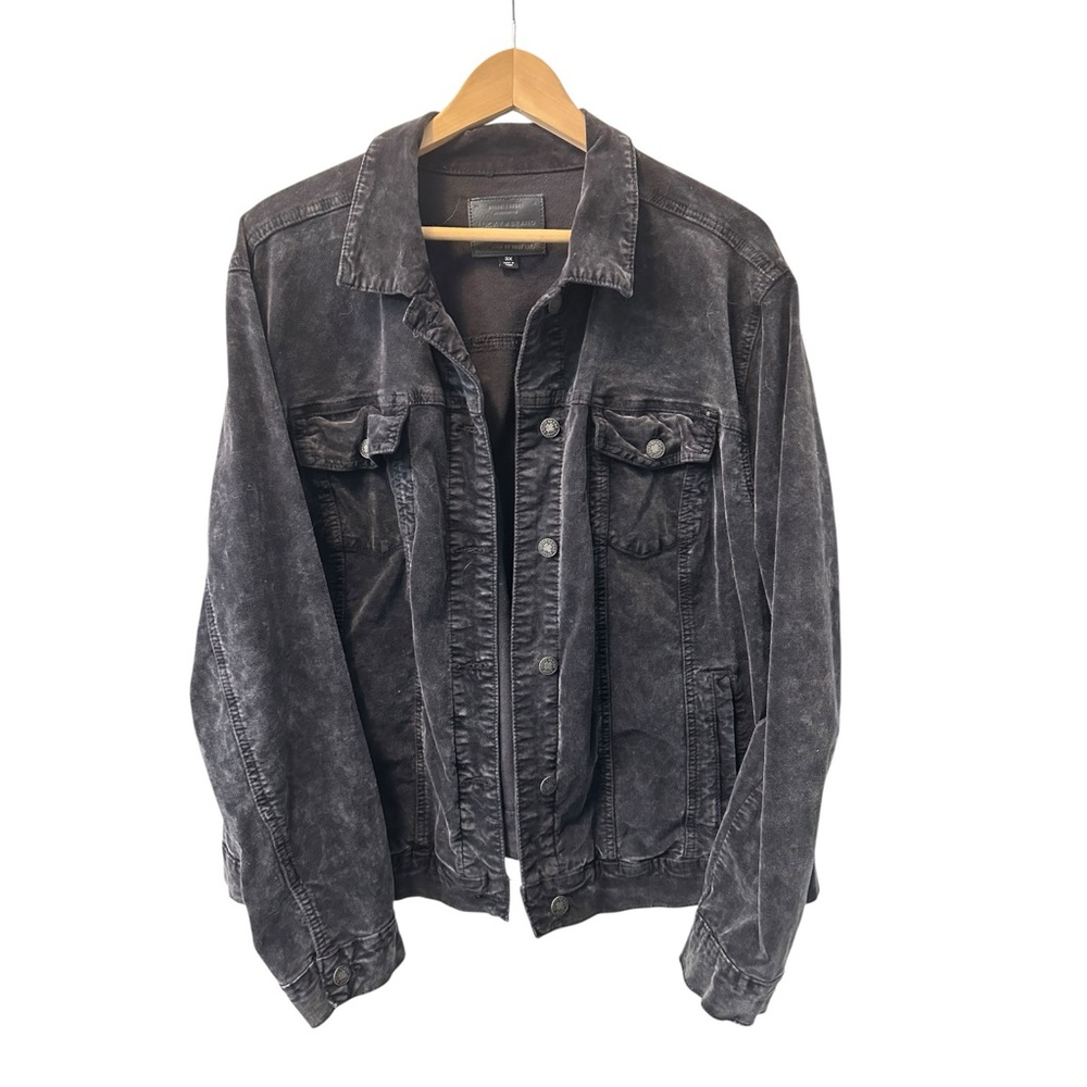 😎 Lucky Brand Velvet Trucker Jacket